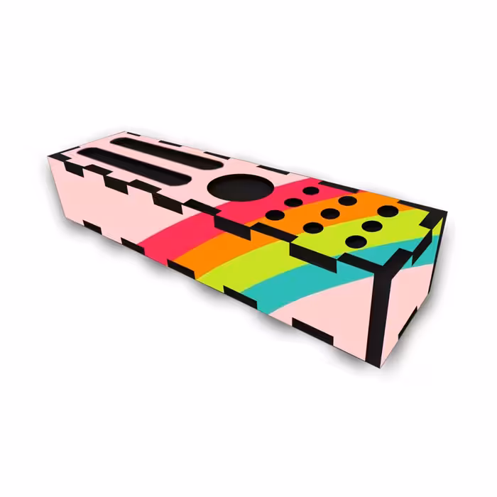 جامدادی رومیزی مدل رنگی کد 821