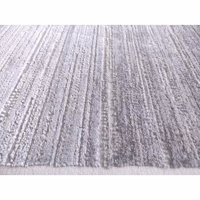 فرش ماشینی زمرد مشهد مدل NO006 زمینه نقره ای