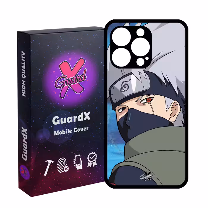 کاور گارد ایکس طرح Kakashi Anime مدل Glass10523 مناسب برای گوشی موبایل اپل iPhone 13 Pro