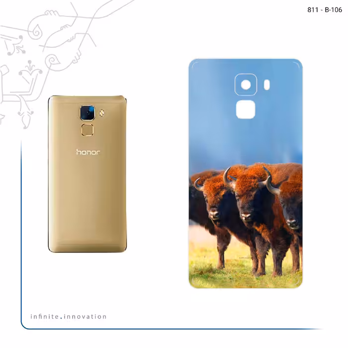 برچسب پوششی ماهوت مدل Buffalo مناسب برای گوشی موبایل آنر 7