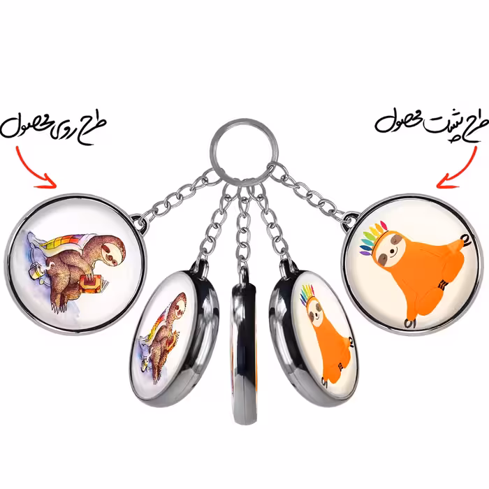 جاکلیدی خندالو طرح تنبل مدل دوطرفه کد 51905065