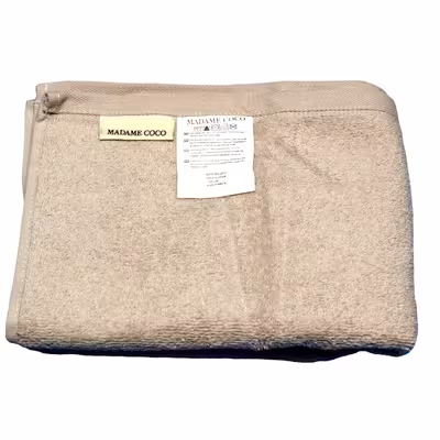 حوله دستی مادام کوکو طرح کلاسیک کد 009 سایز 80x50 سانتی متر بسته 2 عددی