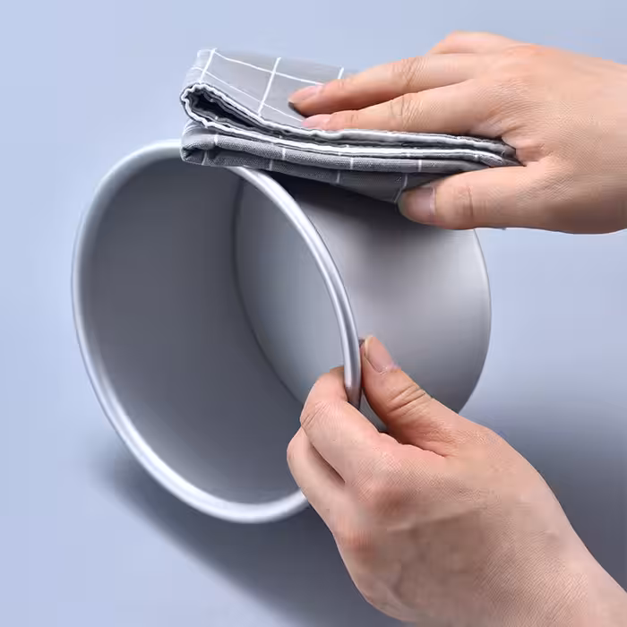 قالب کیک به گز مدل گرد لبه کوتاه مجموعه 10 عددی