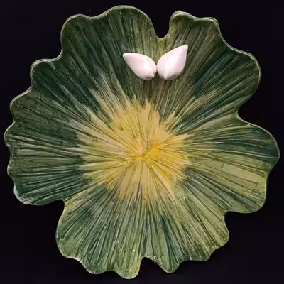 شیرینی خوری سرامیکی هیوا طرح نیلوفر کد 11294816