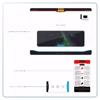 برچسب پوششی ماهوت مدل Jungle مناسب برای تبلت اپل iPad Pro 9.7 2016 A1673
