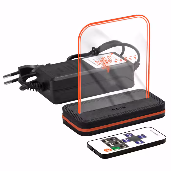 چراغ رومیزی نئون مدل RZR_AC