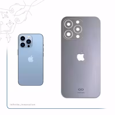 برچسب پوششی ماهوت مدل Matte-Silver مناسب برای گوشی موبایل اپل iPhone 13 Pro Max