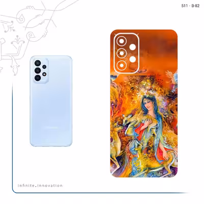 برچسب پوششی ماهوت مدل Persian miniature 2 مناسب برای گوشی موبایل سامسونگ Galaxy A23