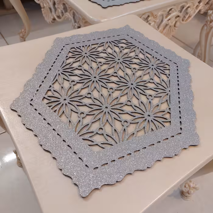 رومیزی مدل گلریز کد 4531