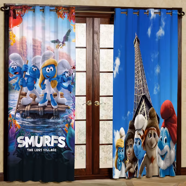 پرده مدل مخمل پانچی کد 6155 سایز 280x140 سانتی متر