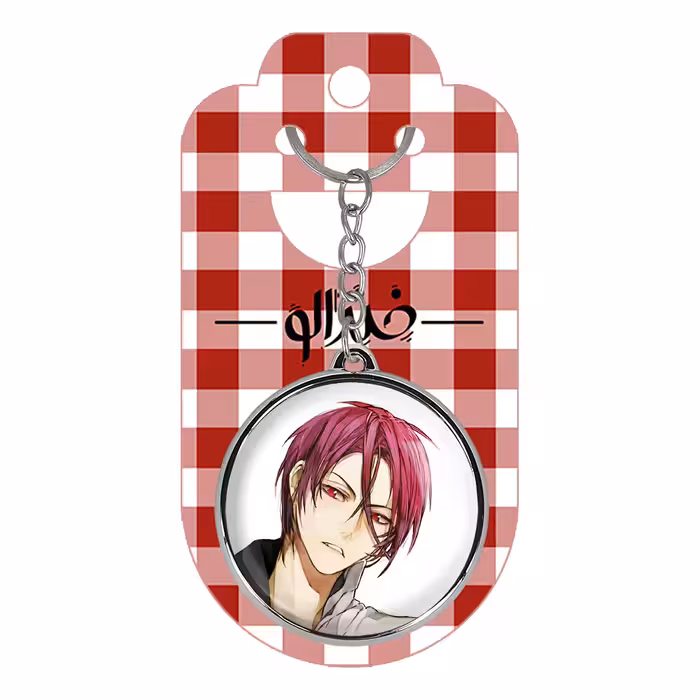 جاکلیدی خندالو طرح رین ماتسوکا انیمه فری مدل دوطرفه کد 1561615605