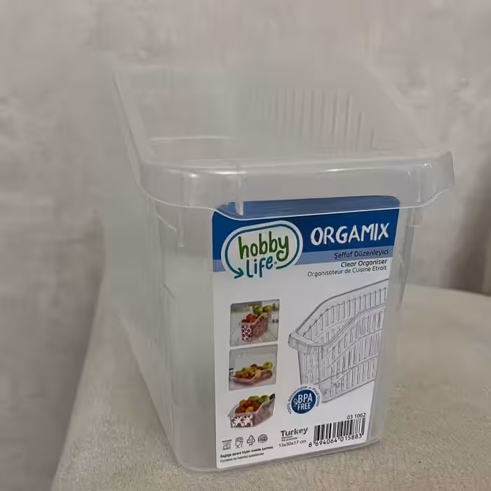 سبد نظم دهنده یخچال هوبی لایف مدل 031062 بسته 5 عددی