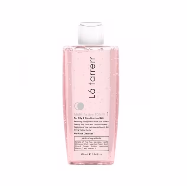 تونر لافارر مدل Multi Active مناسب پوست چرب و مختلط 170ml