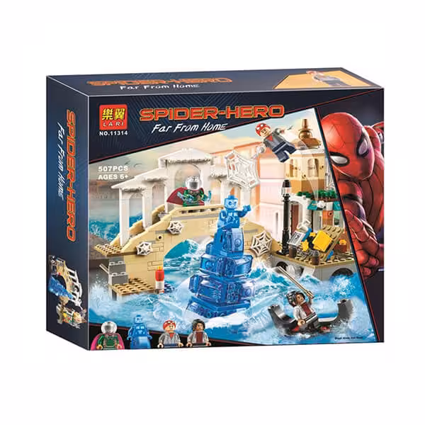 لگو جت اسپایدرمن دور از خانه حمله هیدرو من