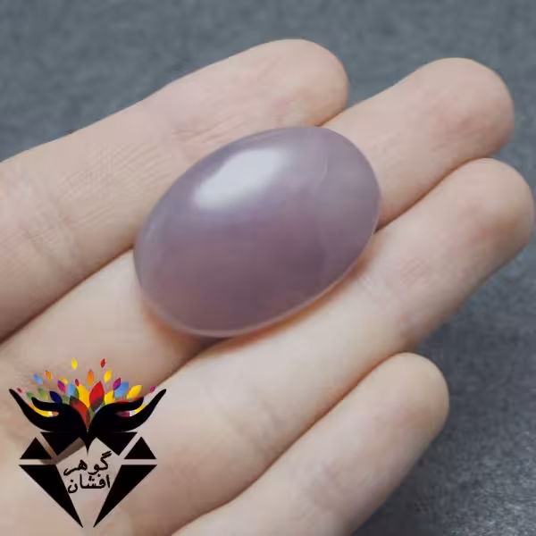 نگین عقیق یمنی کبود اصل درشت کد N_2172