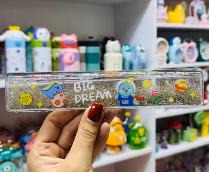 خط کش اکواریومی طرح دایناسور