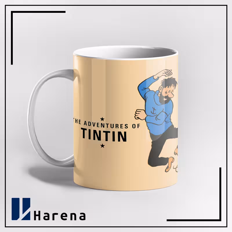 ماگ پایکوبی تن تن و کاپیتان