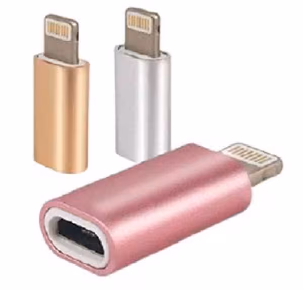 تبدیل کابل شارژر میکرو به اپل لایتنینگ