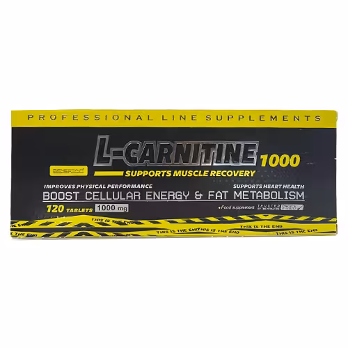 قرص ال کارنیتین 1000 میلی گرم 120 عددی ژن استار Genestar L Carnitine 1000mg