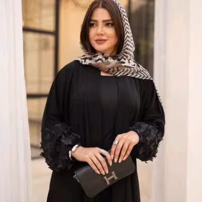 کرپ مدل الیزه خنک آستین خرجکار