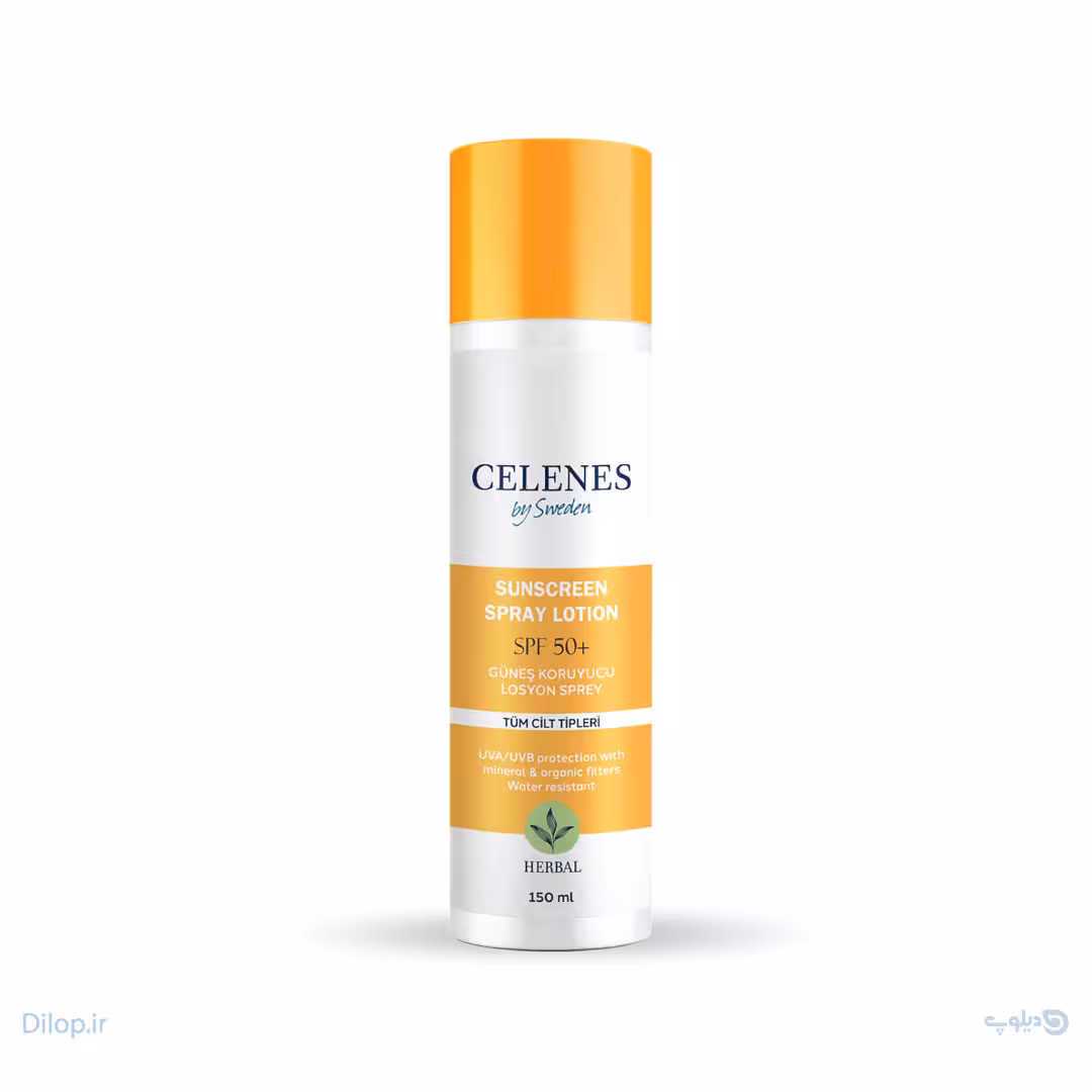 اسپری ضد آفتاب سلنس مناسب انواع پوست دارای SPF 50