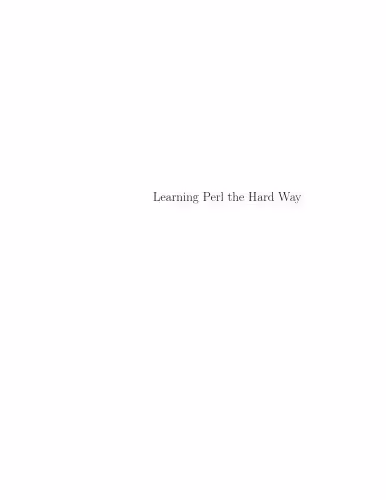 خرید و دانلود نسخه کامل کتاب Learning Perl the Hard Way