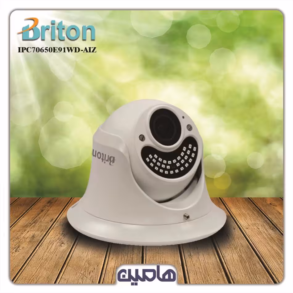 دوربین مداربسته تحت شبکه 5 مگاپیکسل برایتون مدل IPC-70650E91WD-AIZ
