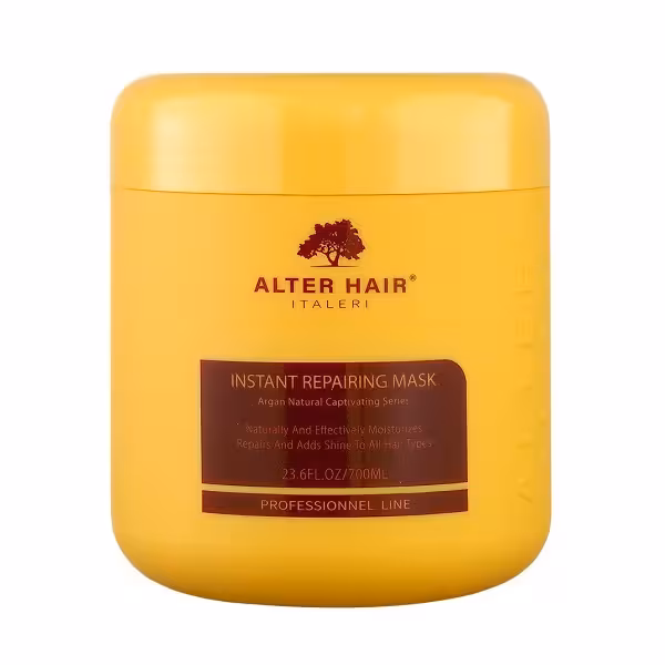 ماسک مو ترميم كننده آرگان آلتر هیر | 700 میلی لیتر | بدون سولفات | Alter Hair Instant Repairing Mask Argan Natural Captiv 700Ml