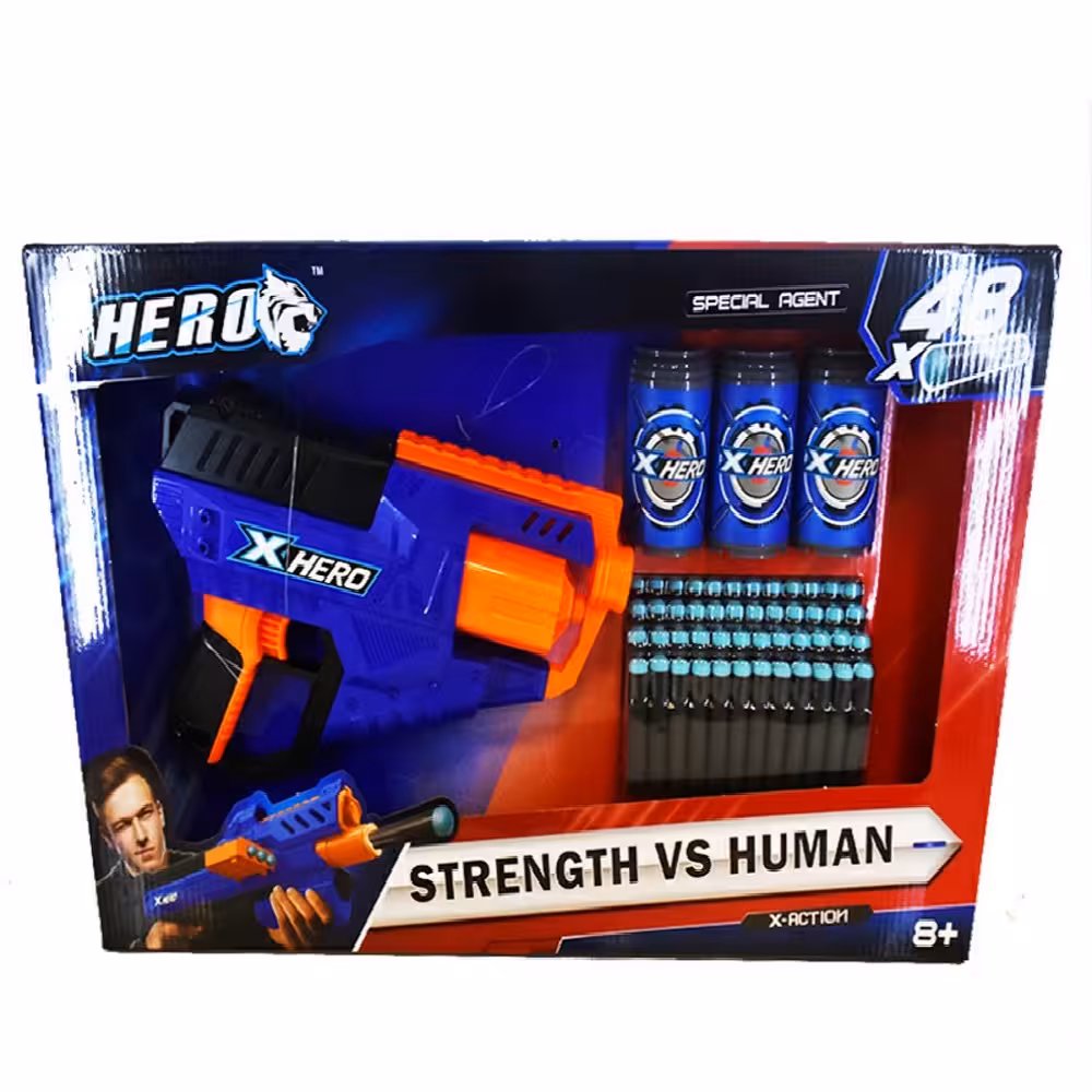 تفنگ هیرو Strength VS Human Hero Gun - خرید اسباب بازی