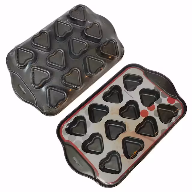 قالب مافین قلبی12تایی