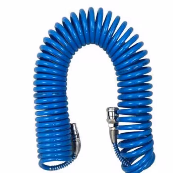 شلنگ فنری 10 متری صنعتی 8×12×10 تندیس مناسب بکس بادی و کارگاهی