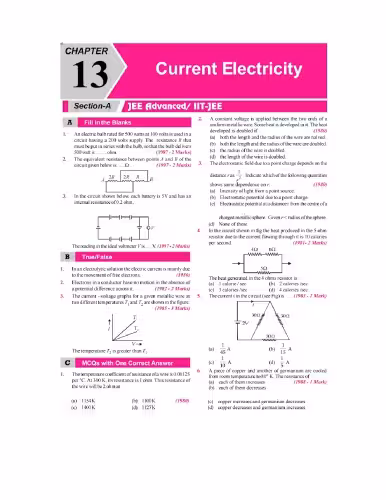 خرید و دانلود نسخه کامل کتاب Current Electricity Electrical Circuits IIT JEE Chapterwise Solution 1978 to 2017 AIEEE IIT JEE main included