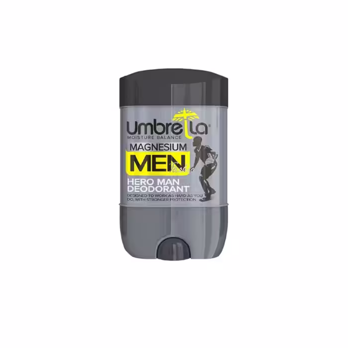 ژل دئودورانت استیک ضد تعریق و خوشبوکننده بدن مردانه ( مام اقایان ) آمبرلا Hero Man حجم 75 میل