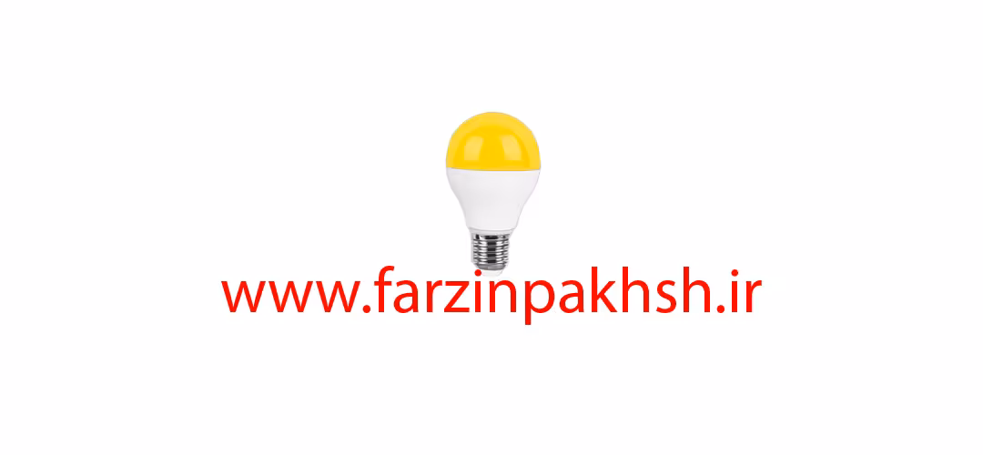 لامپ LED حبابی 9 وات رنگی پارس شعاع توس پایه E27