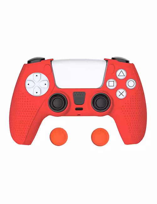 روکش محافظ و آنالوگ دسته PS5 دابی مدل TP5-0559 قرمز
