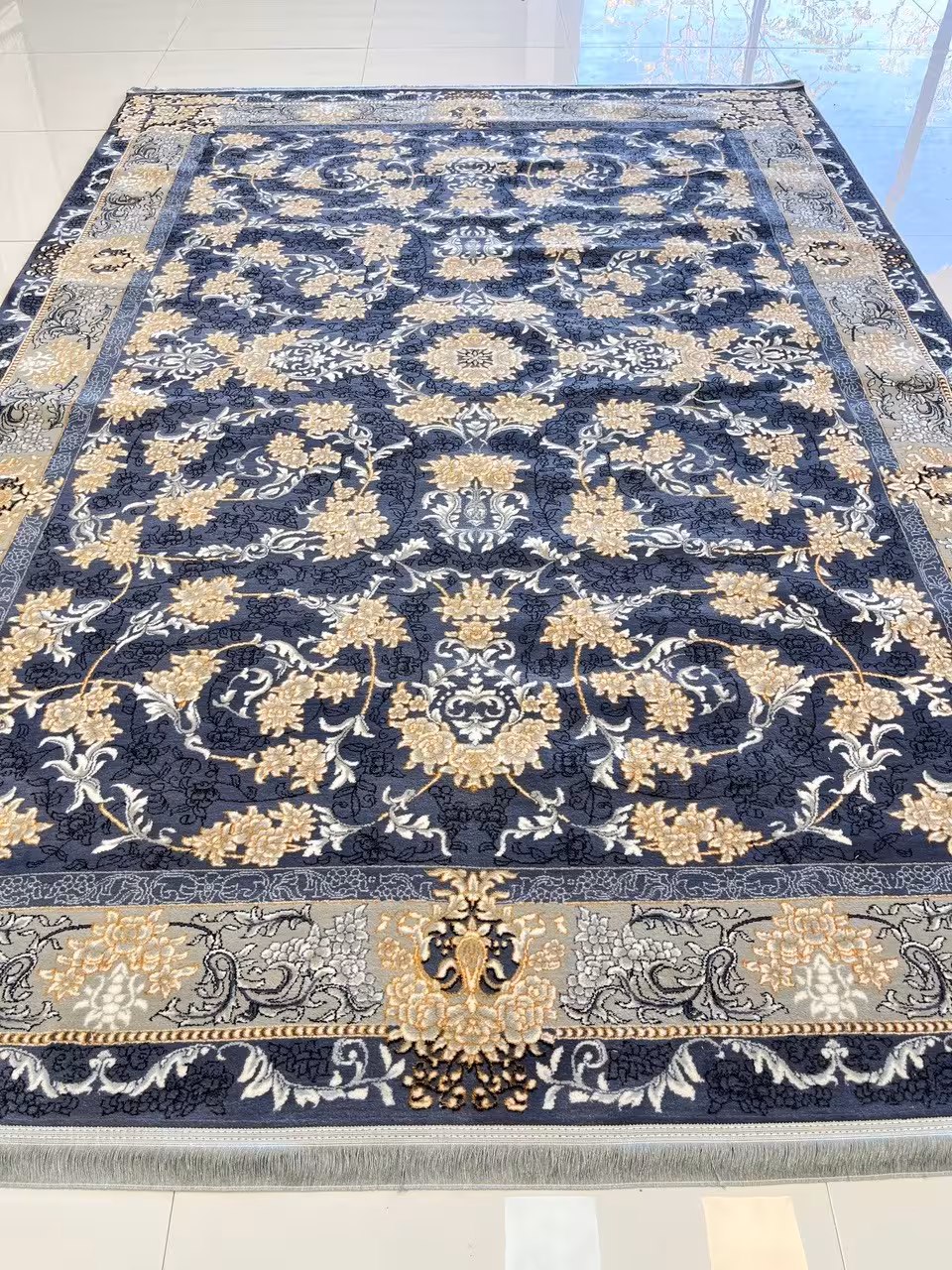 فرش 700شانه کاشان طرح آنیتا