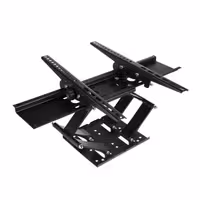 پایه دیواری تلویزیون یونیور مدل دوبازو مناسب تلویزیون 40 تا 65 اینچ