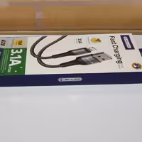 کابل شارژ 3.1 آمپر آیفون برند jellico مدل A20 کیفیت عالی فست شارژ