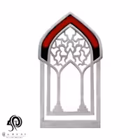 نشان کتاب نقره بوکمارک محراب ایرانی مدل BMIM 1