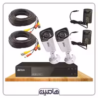 پکیج فروشگاهی 2 دوربین  4کانال برایتون