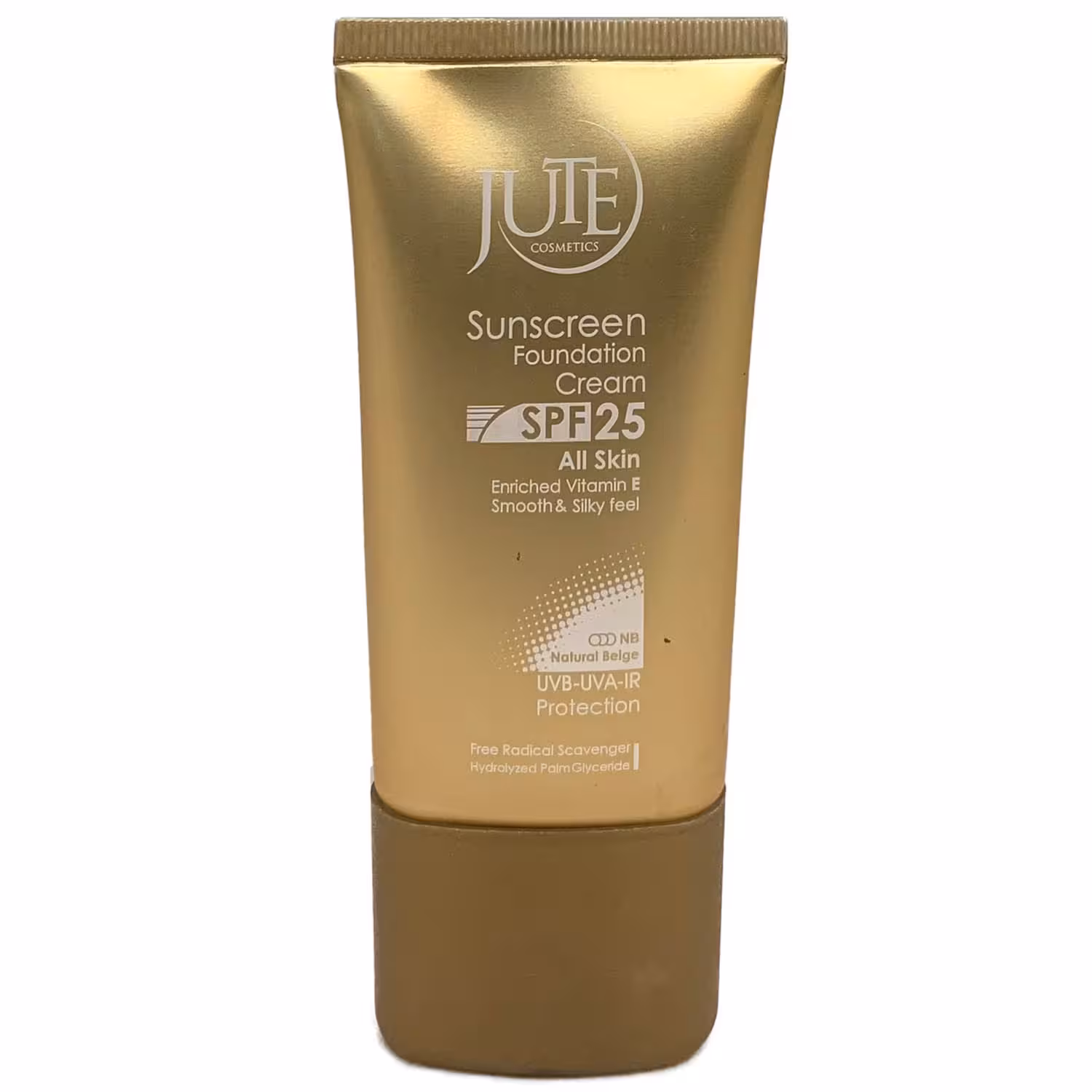 کرم آرایشی ژوت با SPF25 مناسب انواع پوست بژ طبیعی حجم 40 میل