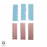 لیسه 22 سانت طرح دار 6 عددی رزا