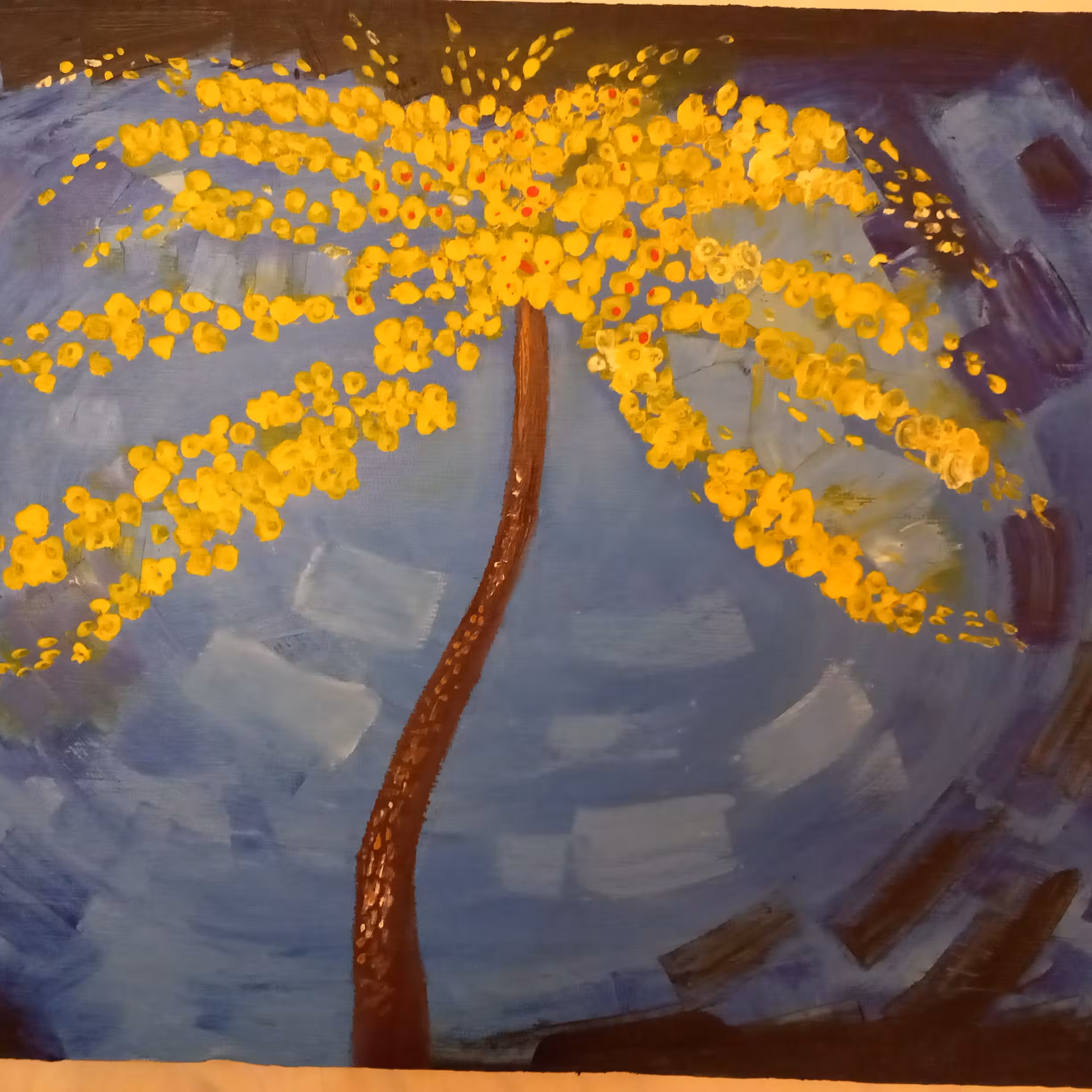 تابلو رنگ روغن  کار دست روی بوم بسیار نفیس و ماندگار  چشمگیر  و با جذبه و زیبا بمنظور هدیه