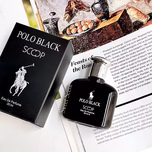 عطر ادکلن مینی رالف لورن پولو مشکی اسکوپ | Ralph Lauren Polo Black Scoop حجم 30 میل(شرکتی)
