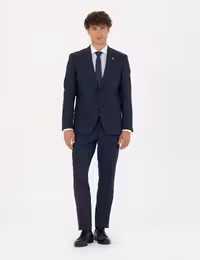 کت و شلوار مردانه سرمه ای پیرکاردین