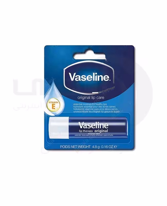 بالم لب مراقبتی اورجینال استیکی وازلین – vaseline - فروشگاه اینترنتی افخمی