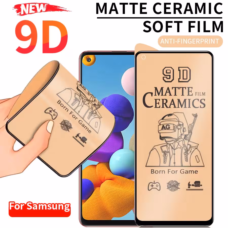 گلس Samsung Galaxy A80 /A90 سرامیکی مات