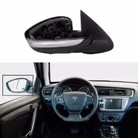 آینه بغل تارا اتو فولدینگ  (بدون فلاپ رنگی)  ایساکو   – سمت راننده