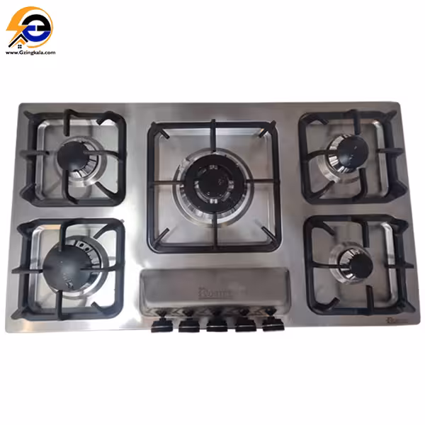 اجاق گاز 5 شعله رومیزی ورتکس مدل zc5