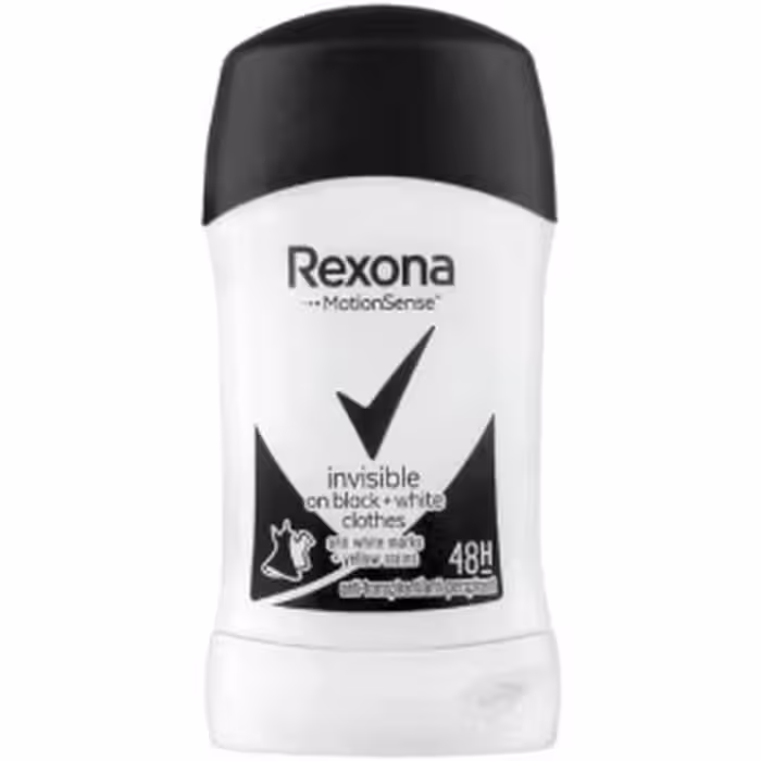 مام رکسونا صابونی زنانه و مردانه 48 ساعته Invisible Black & White 40 ml